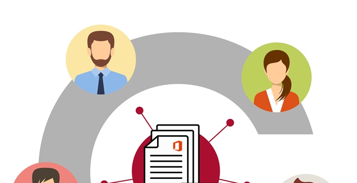 Office-documenten bewerken en opslaan op de server (WebDav)