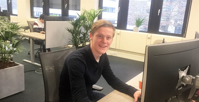 Even voorstellen: onze nieuwe afstudeerder Huib te Riet!
